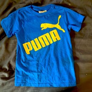 Kids Puma shirt. Used, but great condition. Size 5